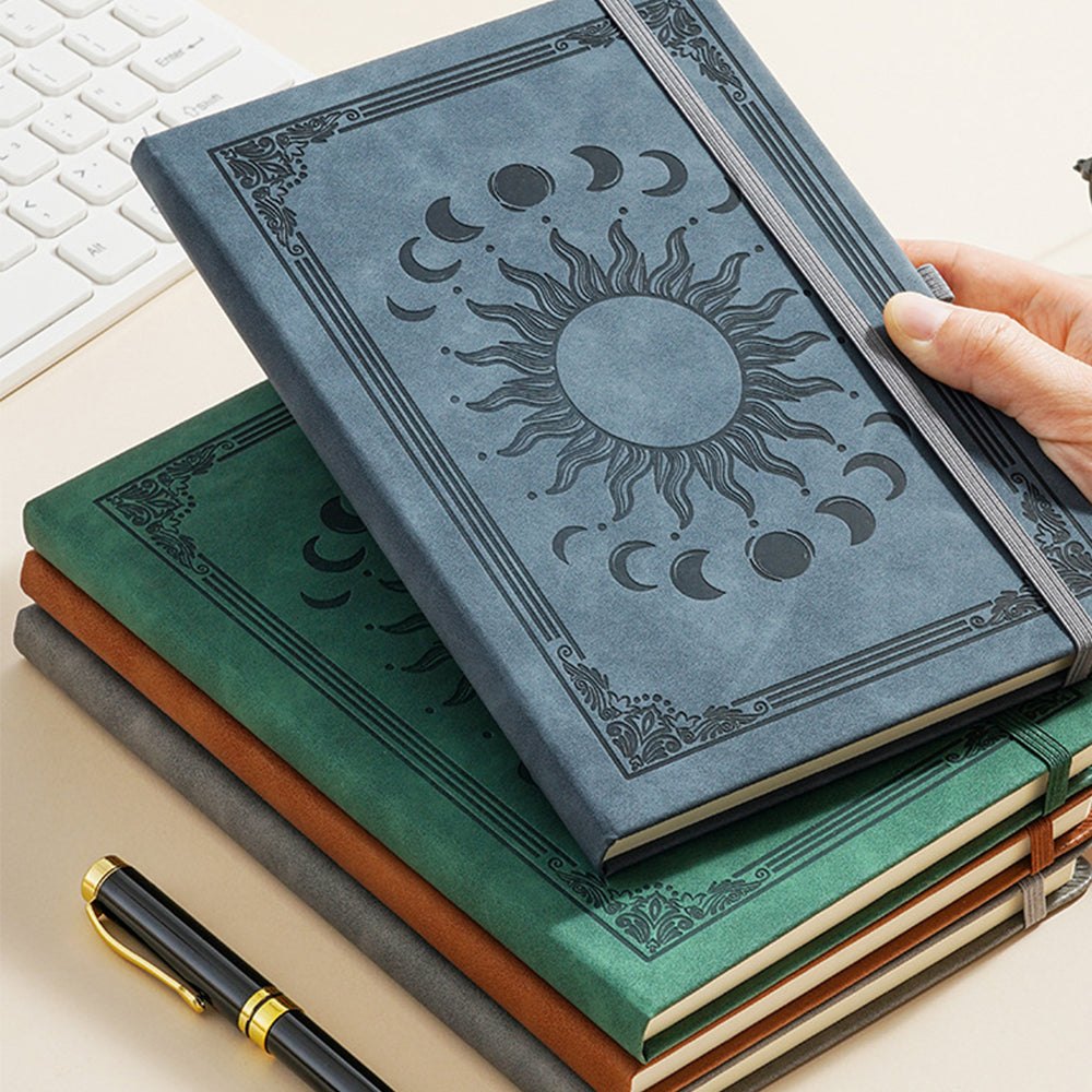 A5 Vintage PU Cover Notebook Notepad and Travel Journal
