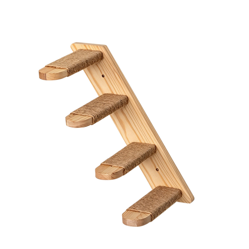 Wall Mounted Cat Climbing Shelf Cat Ladder Cat Wall Furniture Steps