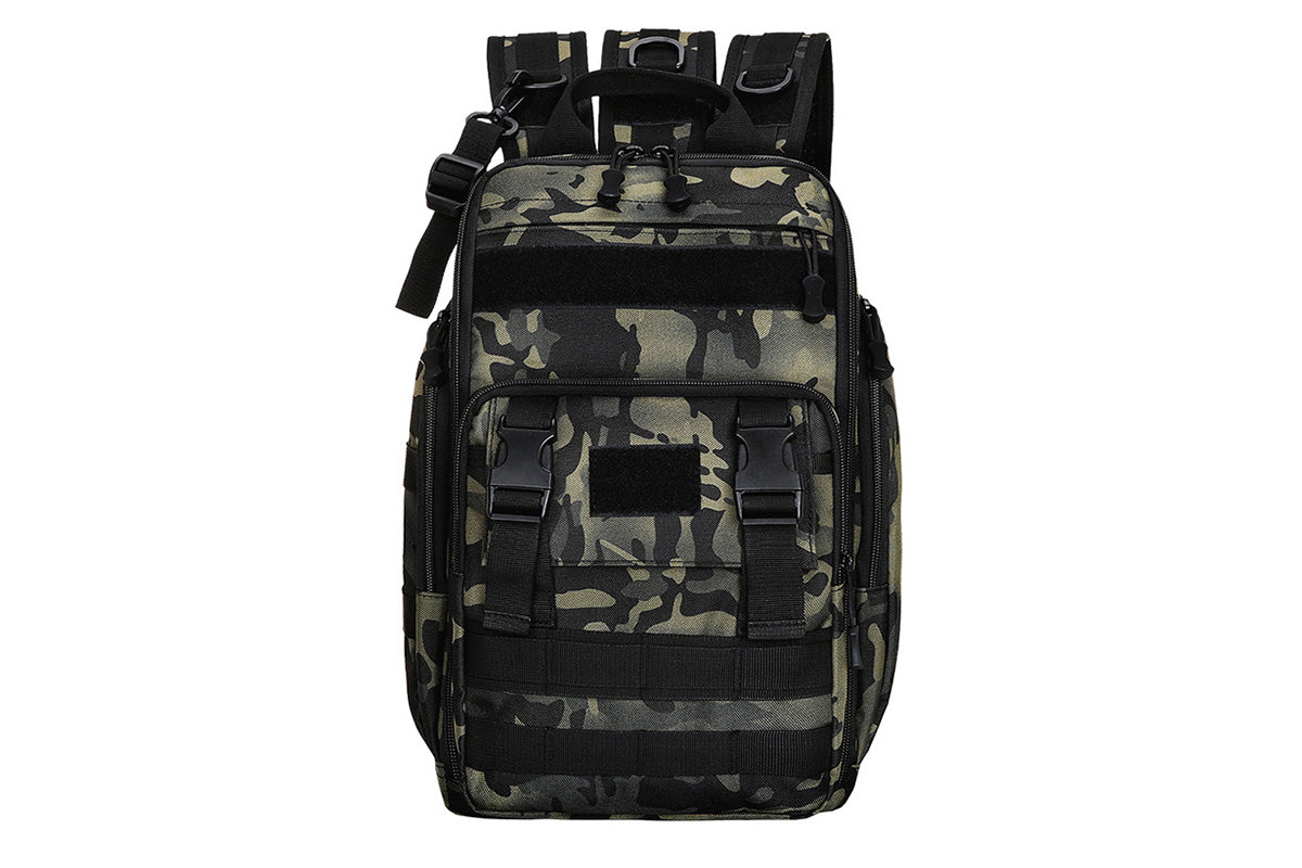 Fishing Tackle Backpack With Rod Holder Outdoor Shoulder Fishing Gear Bags