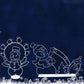 Stainless Steel Lighted Christmas Snowman Decoration With LED Light Strings Christmas Decorative Signage Light-Snowman And Penguin