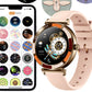 Women's Bluetooth Smart Watch IP67 Waterproof Smartwatch with 100+Sports Modes