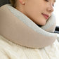 Travel Memory Foam Neck Pillow with Storage Box Eye Mask Earplugs
