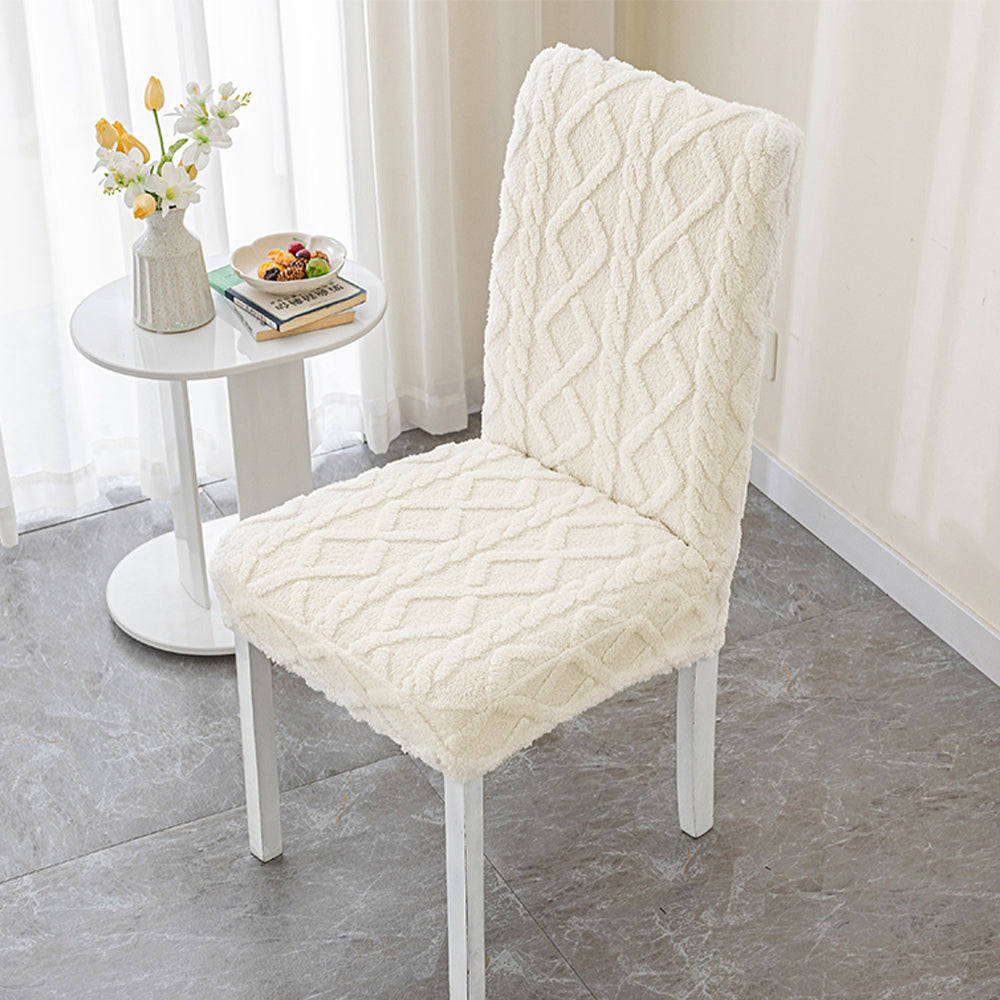 4Pcs Jacquard Chair Cover