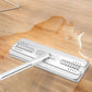 Flat Floor Mop and Bucket Set with 4 Washable Microfiber Pads