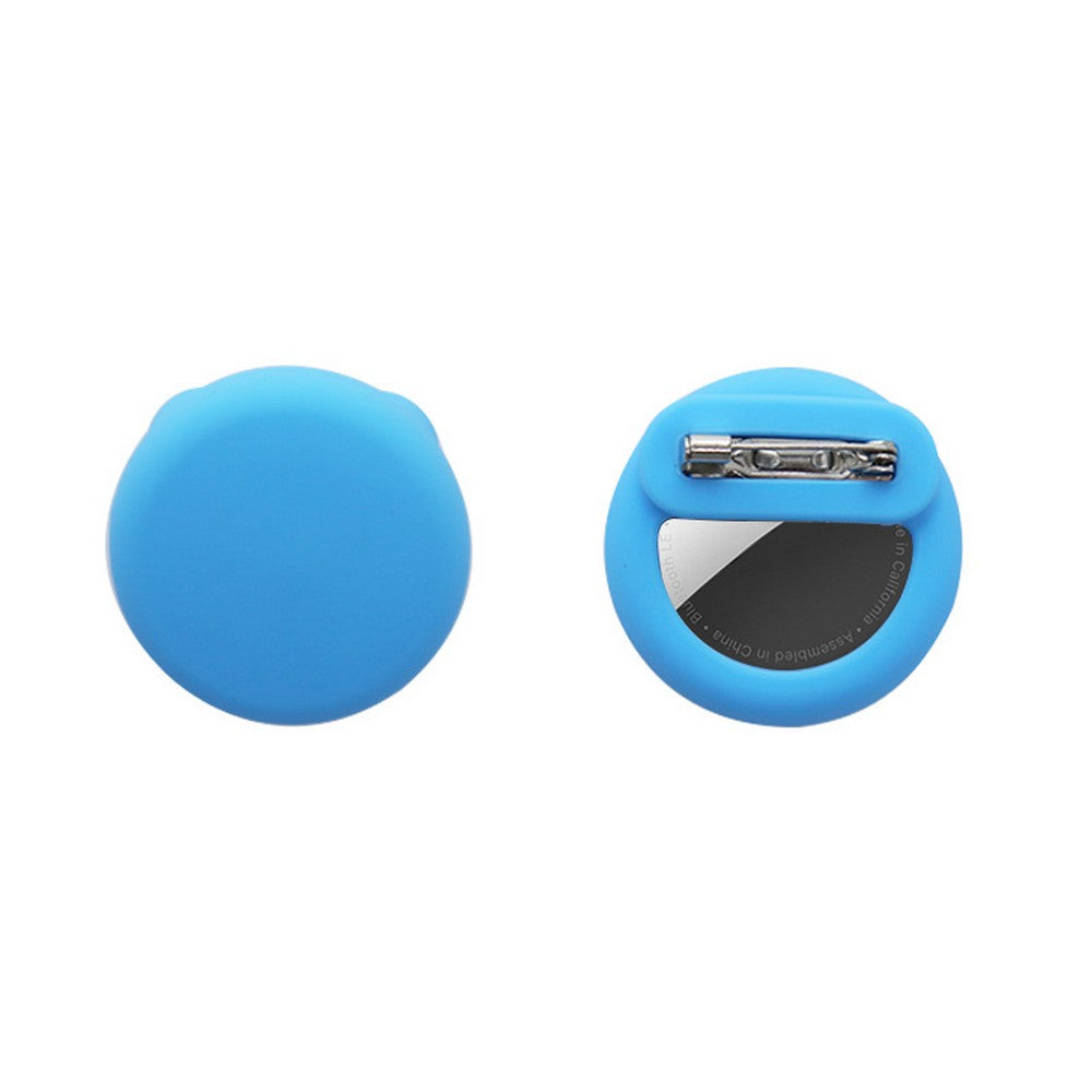 4Pcs Silicone Hidden AirTag Holder with Pin for Clothes AirTag Holder