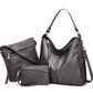 Leather Handbags Shoulder Bag and Purse Set for Women Gifts