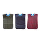 3 PCS Easy Clean Adult Dining Bibs with Neck Snap and Food Catching Pocket