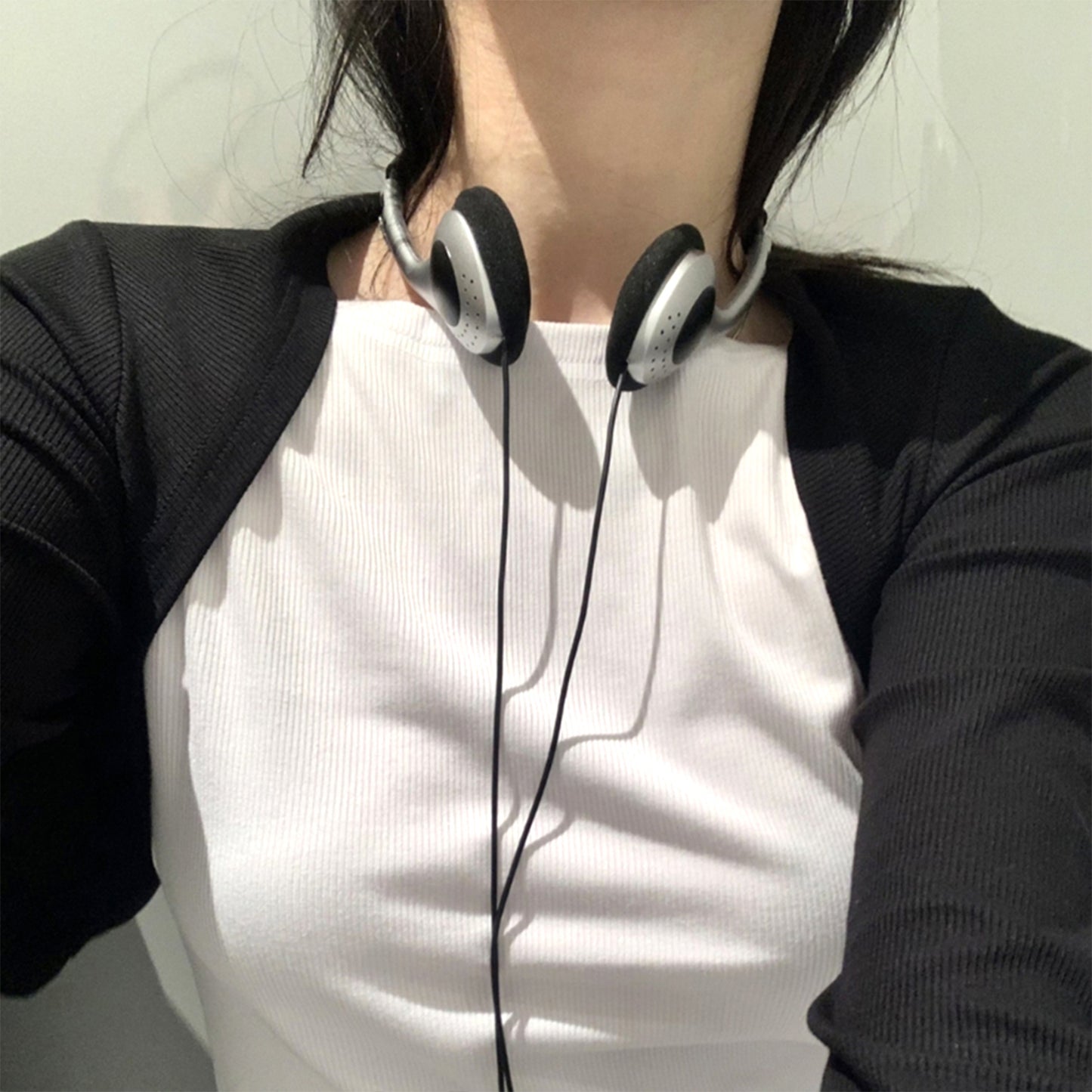 Retro Wired Noise Reduction Lightweight Stereo Over Ear Headsets