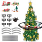 Hanging Christmas Train Set Toy with Lights Music and Track for Little Ones