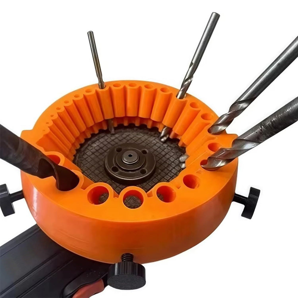 Drill Bit Sharpener Tool for 2¨C13 mm Bits Compatible with 125 mm Angle Grinder