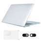 Transparent Case for MacBook Neo 13 Inch Hard Shell Cover Set with 1 Camera Lens Cover 1 Protective Film