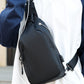Water-Resistant Sling Bag Anti-Theft Chest Pack Crossbody Backpack with USB Charging Port and Headphone Hole