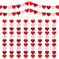 Felt Heart Garland Banner Decoration for Valentine's Weddings & Parties