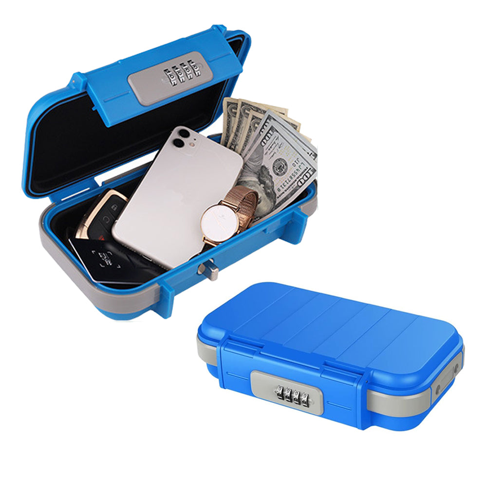 Portable Anti-Theft Mini Travel Security Box with Code