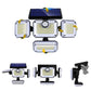 333 LEDs Outdoor Waterproof Motion Sensor Security Solar Lights