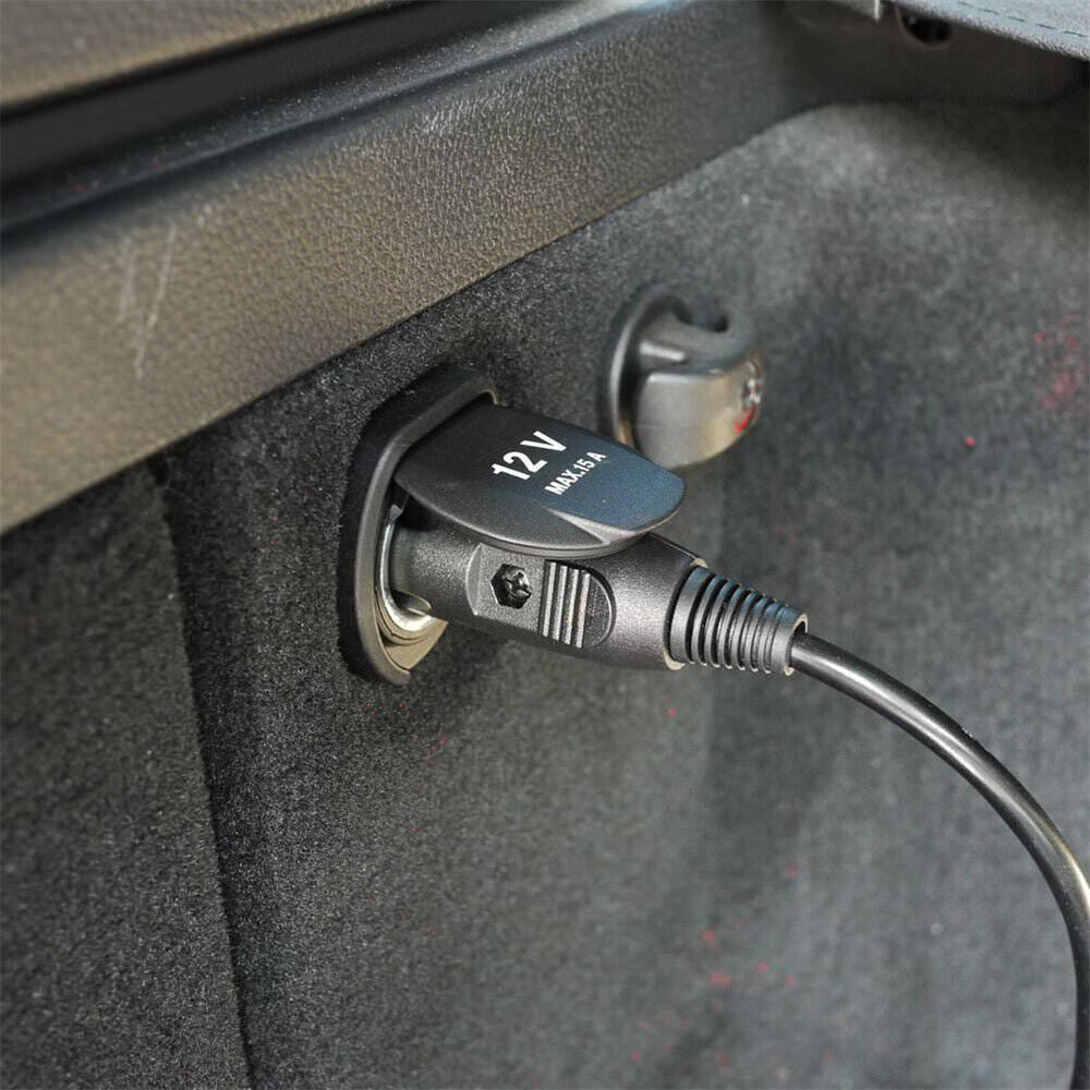 12V Car Cigarette Lighter Adapter Extension Cable Cord Plug Connector