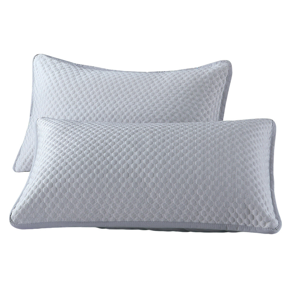 2Pcs 48x74cm Textured Cooling Polyester Pillowcases