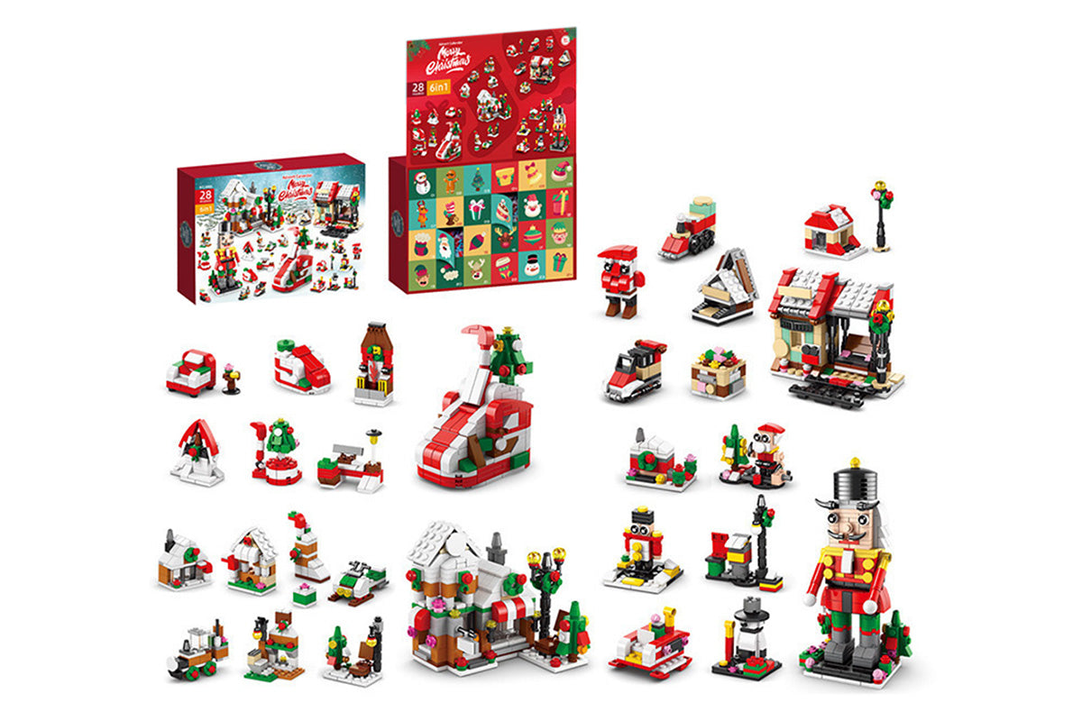 Advent Calendar 2025 Christmas House Mini Building Set