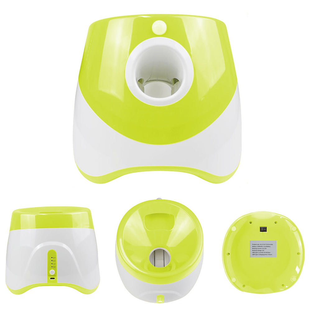 Automatic Dog Tennis Ball Launcher with 3 Balls and 3 Throwing Distances