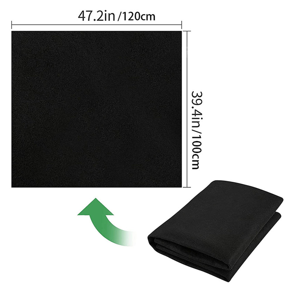 120x100cm Plants Black Capillaries Mat Self Watering System 3mm Thick