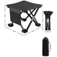 Portable Outdoor Folding Camping Stool for Fishing Hiking Travel with Carry Bag