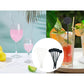 80Pcs Plastic Disc Twizzlers Stirrer Sticks