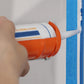 Manual Caulking Tool 10:1 Thrust Ratio No Drip Sealant Application Tool