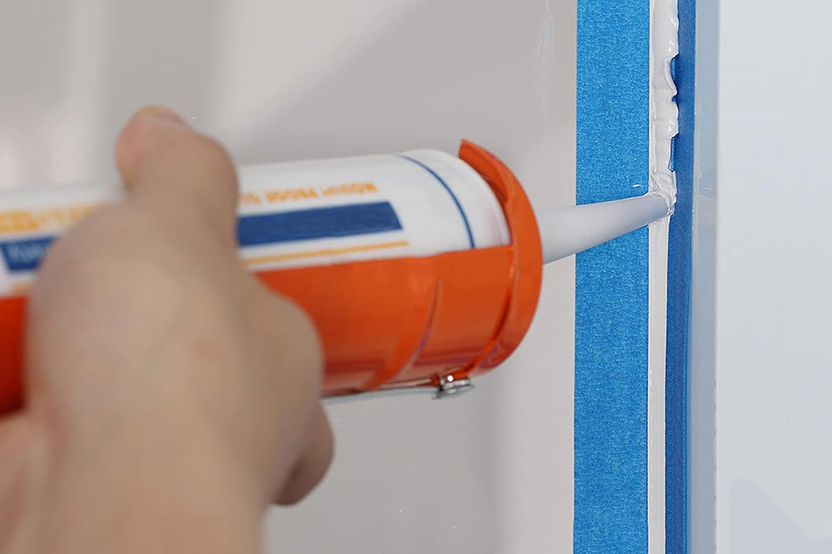 Manual Caulking Tool 10:1 Thrust Ratio No Drip Sealant Application Tool