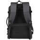 35L Large Water-Resistant Expandable Laptop Travel Backpack with USB Charging Hole