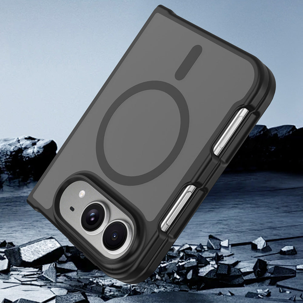 Easy Attached PC TPU Phone Case for iPhone Duo with Wireless Charging