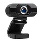 Full HD USB Webcam with Microphone for PC Desktop and Laptop -Black