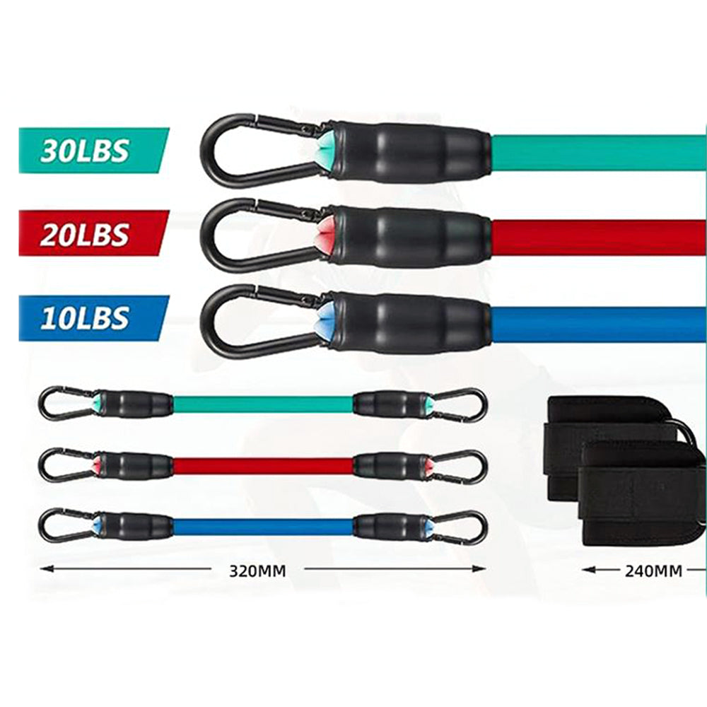 Ankle Resistance Bands With Cuffs TPE Booty Workout Equipment For Working Out