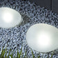 Solar Garden Lights Outdoor Glow Pebble Stone Shape Lamp Landscape Night Lights