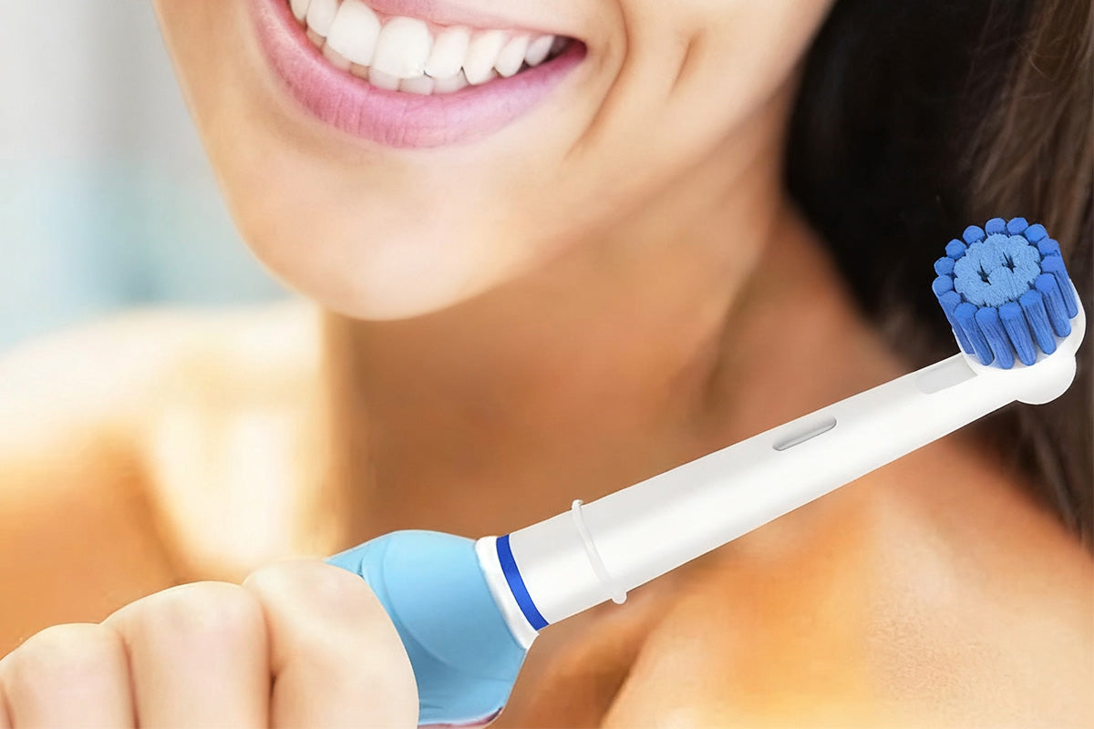 8Pcs Sensitive Gum Care Replacement Brush Head Compatible with Oral B Pro Electric Toothbrush