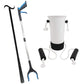 3Pcs Hip Replacement Recovery Kit with Sock Aid Long Handle Shoe Horn Grabber Reacher