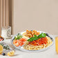 Stainless Steel Portion Control Divided Plate Balanced Lunch Meal Tray