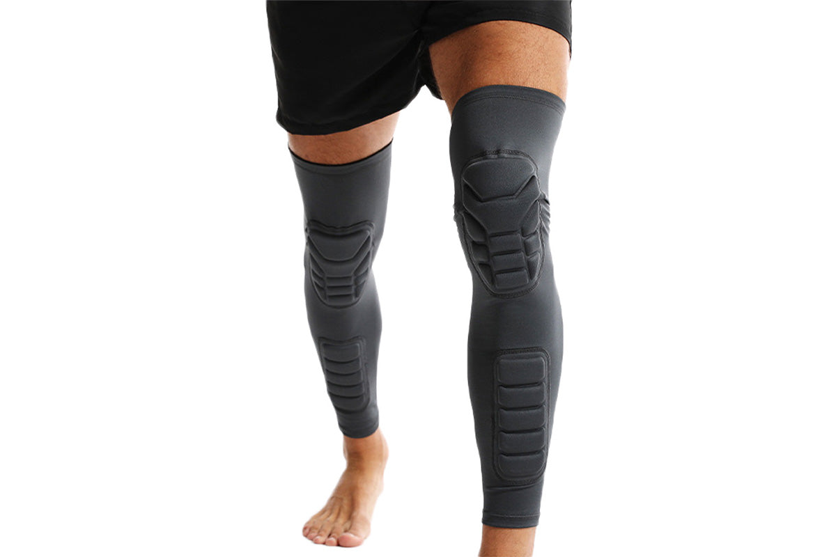 One Pair Knee Calf Padded Knee Braces Knee Sleeve Calf Shin Guard