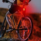 USB Rechargeable Bike Light Set with 4+6 Modes Waterproof Bicycle Lights