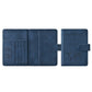 Passport Holder RFID Blocking Leather Cover Wallet With Closure For Travel Essentials