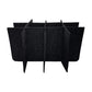 2Pcs 12 Bottle Wine Tote Bag Wine Carry Case-Grey and Black