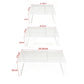 Expandable Carbon Steel Closet Shelf and Adjustable Storage Rack-White