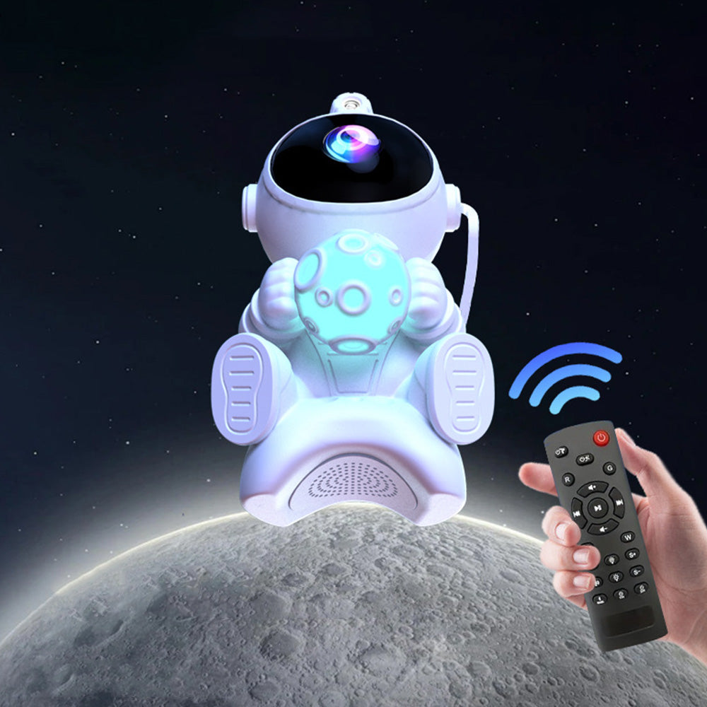 Astronaut Galaxy Star Projector with Bluetooth Speaker and Remote Control