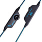 3.5mm Gaming Headset MIC LED Headphones Surround with Splitter  for PC Mac Laptop