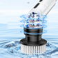 Electric Spin Scrubber with 9 Replaceable Brush Heads Cordless Bathroom Scrubber for Tile Kitchen