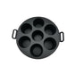 2Pcs 7 Cavity Silicone Cupcake Muffin Baking Mold for Air Fryer