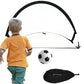 Portable Pop Up Soccer Goal Set with 3 Ground Pegs and Storage Bag