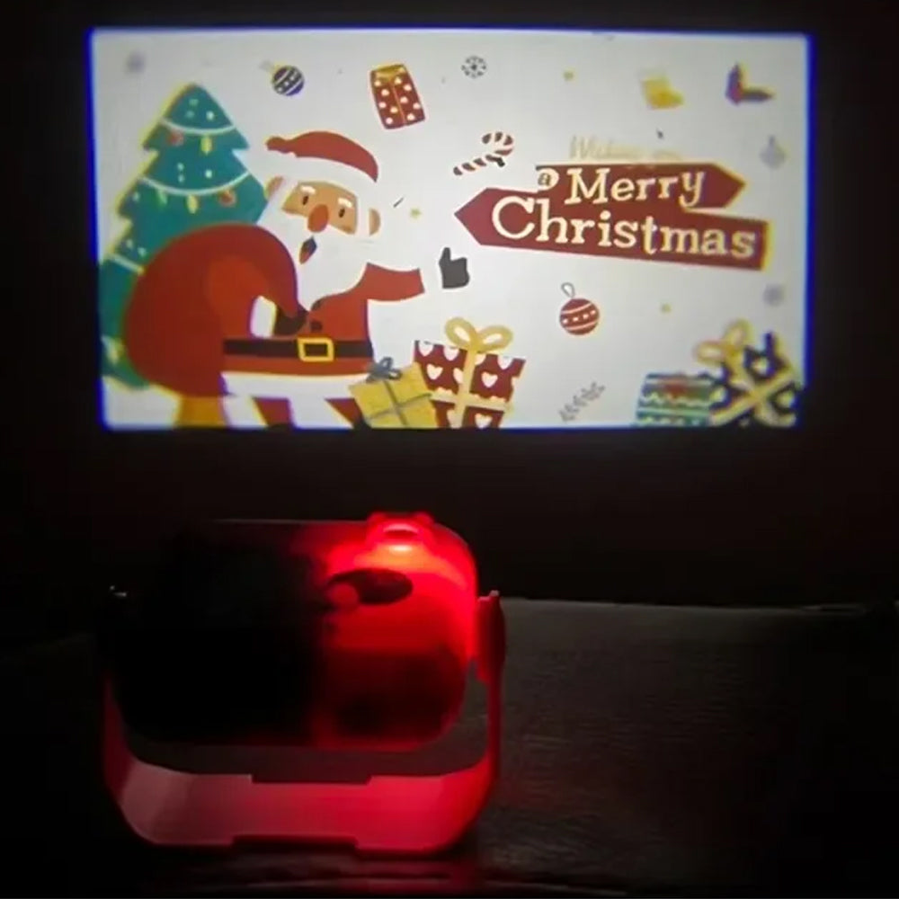 Christmas Theme Projector with 5 Card