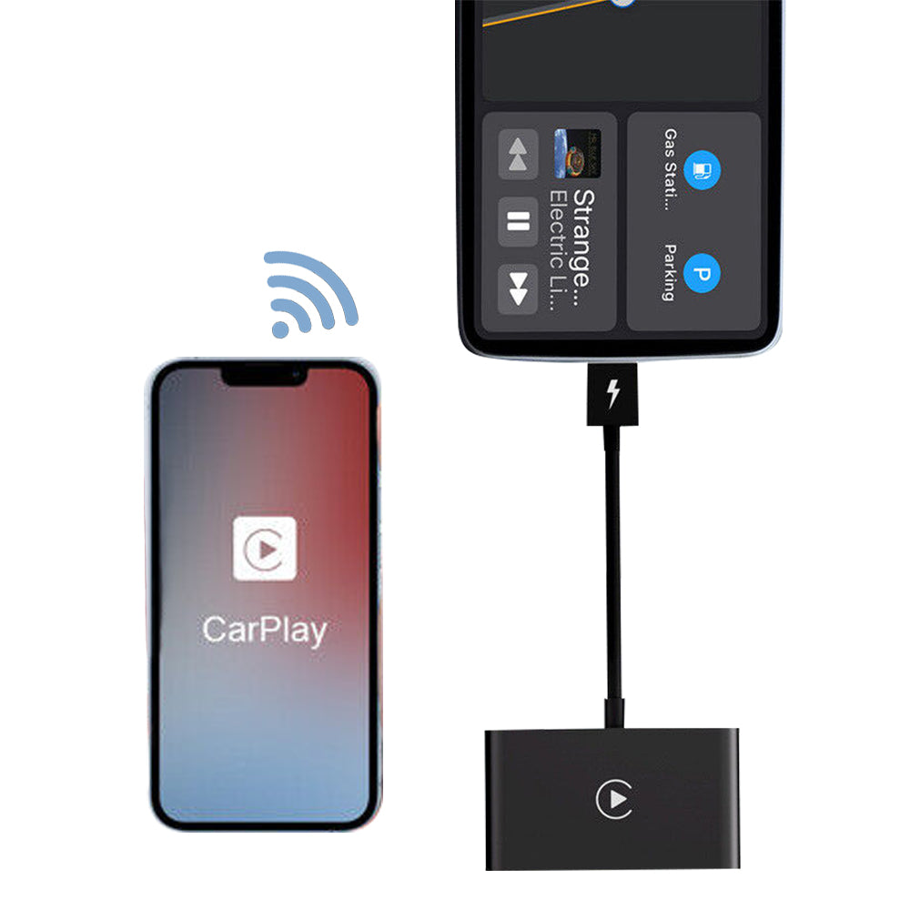 For Apple Carplay Adapter Bluetooth USB Wireless Auto Car Player Stereo