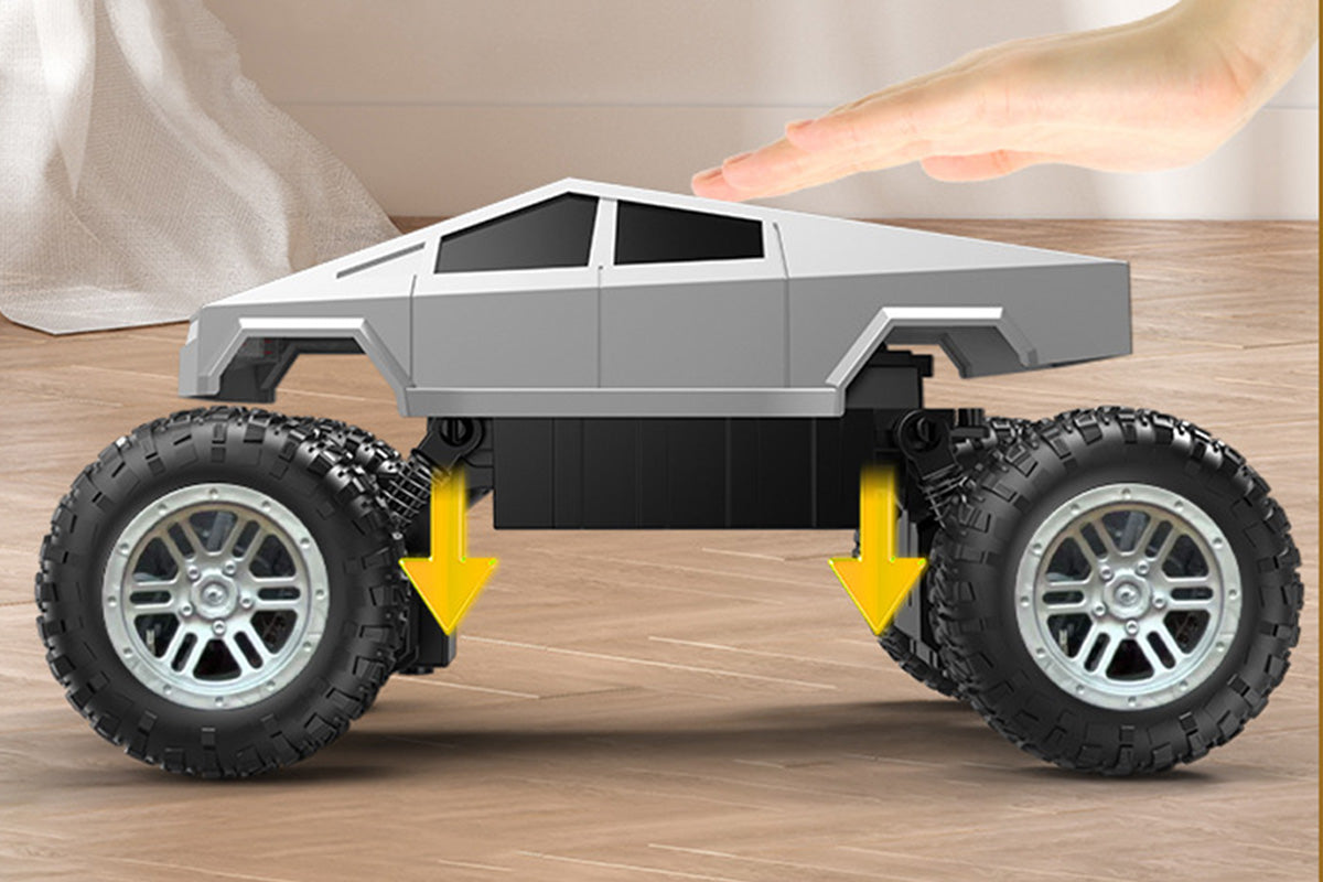 2.4 GHz Amphibious Remote Control Car 4WD All Terrain Off Road Pickup Truck Toy