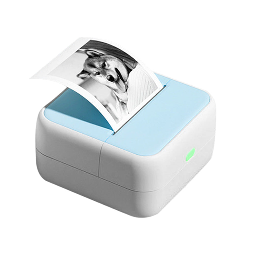Mini Sticker Printer Portable Bluetooth Thermal Printer for Photo Notes Gift